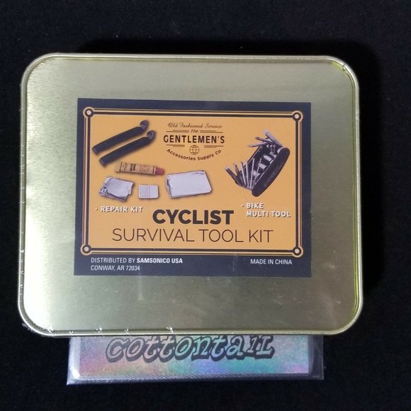 On The Road Bike Survival Kit Multi Tool & Repair Kit - Sealed Boxed - Picture 2 of 2